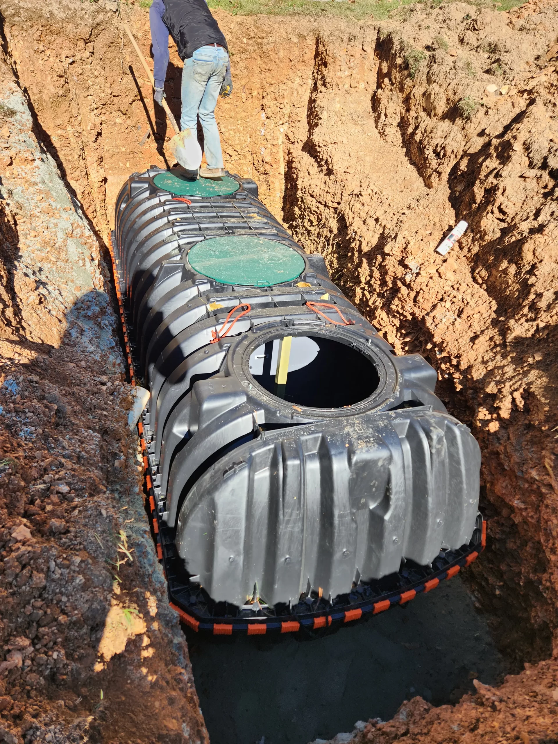 ironstone excavation septic systems