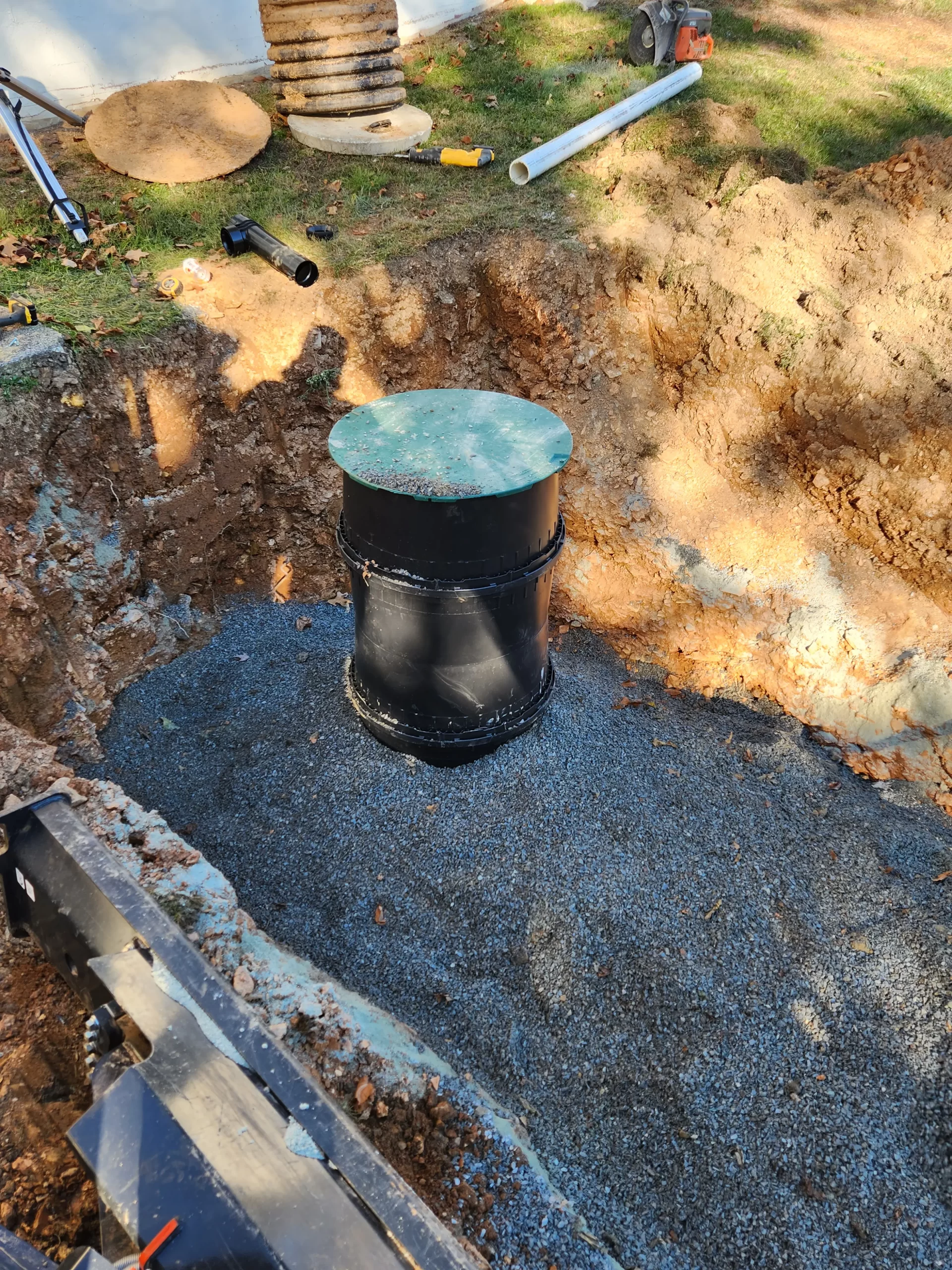 ironstone excavation septic service pa